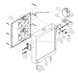 Page H Diagram and Parts List for MK-6026KBG  MK Diamond Concrete Saw